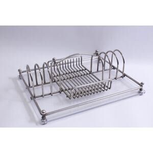 Buffet Caddy, Lucite, 10.5x~8.5", Organizer, Serving, Tableware, Acrylic,